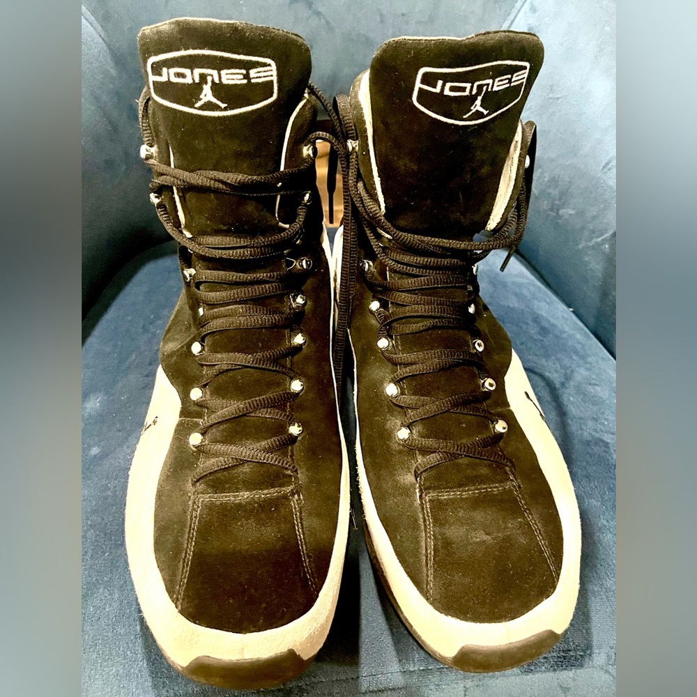 Roy Jones Jr. Nike RJJ Jordan Jump Man Shoes Black, size 13, Like new